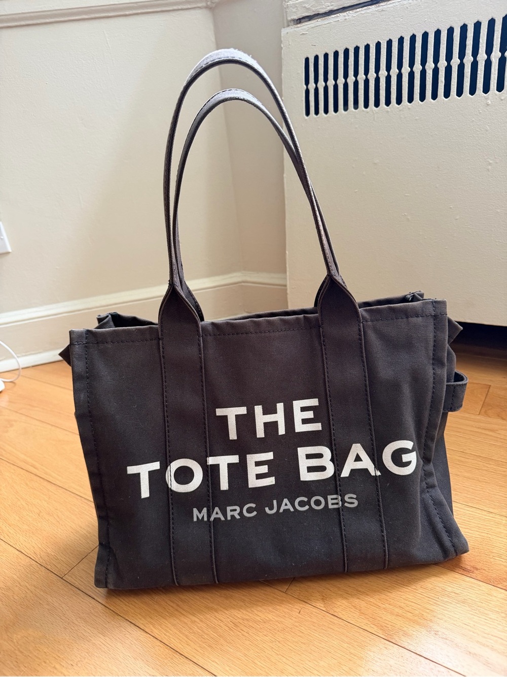 Marc Jacobs The Tote Bag - Large - Black Canvas Tote